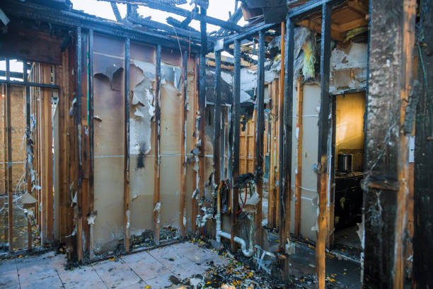 Professional Fire Damage Removal technician working in San Augustine, TX